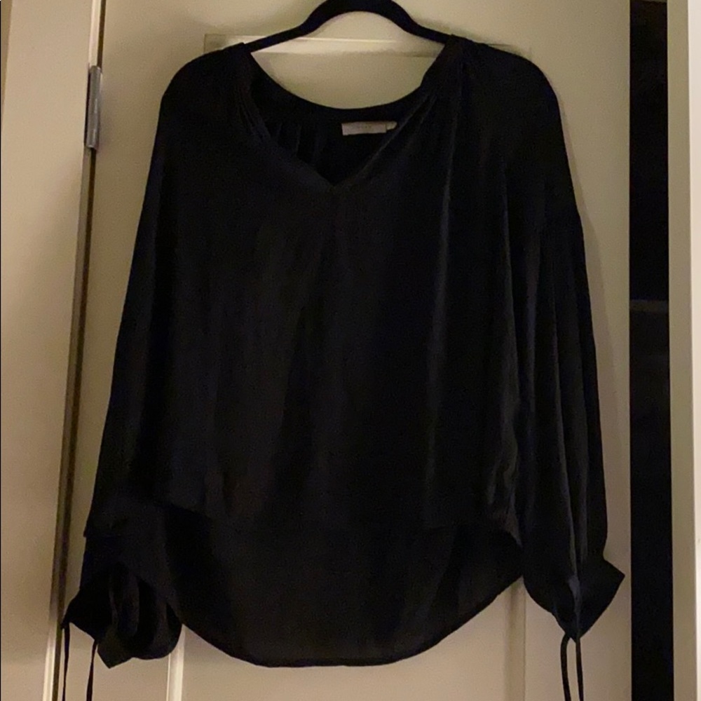 Lush Black Long Sleeve Top
